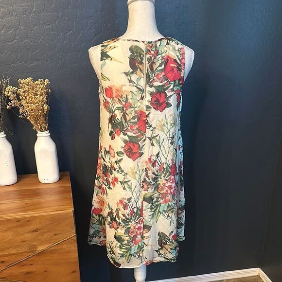 Floral Sleeveless Dress - Multicolor - Picture 3 of 6